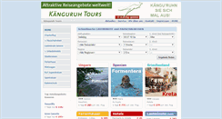 Desktop Screenshot of kaenguruhtours.de